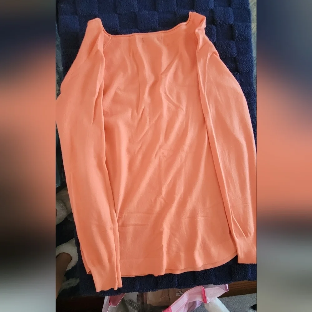 Peach Long Sleeve Sweater